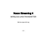 Предварительный просмотр 13 страницы Noxon Streaming 4 User Manual