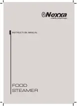 Noxxa Noxxa FOOD STEAMER Instruction Manual preview