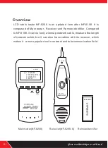 Предварительный просмотр 4 страницы NOYAFA NF-8208 Instruction Manual