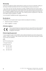 Preview for 2 page of Noyes AFL OLS Series User Manual