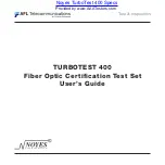 Preview for 1 page of Noyes TURBOTEST 400 User Manual