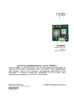 Предварительный просмотр 1 страницы npe GEM3NFC Hardware Manual