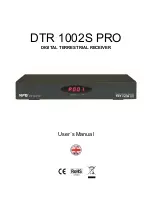 NPG DTR 1002S PRO User Manual preview