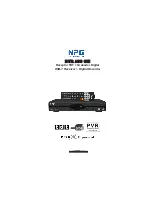 Предварительный просмотр 1 страницы NPG DTR 506 CM Manual