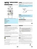 Предварительный просмотр 4 страницы NPG RC- 101QM User Manual