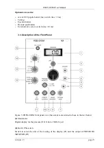 Preview for 8 page of NPI PDES-01DM Operating Instructions And System Description