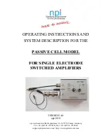 Preview for 45 page of NPI SEC-05LX Operating Instructions Manual