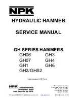 NPK GH Series Service Manual preview