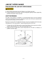 Предварительный просмотр 111 страницы NPK M20C Instruction Manual