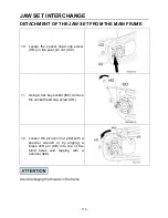 Предварительный просмотр 115 страницы NPK M20C Instruction Manual