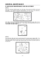 Preview for 57 page of NPK M35G Instruction Manual