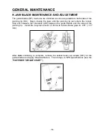 Preview for 58 page of NPK M35G Instruction Manual