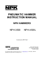 Предварительный просмотр 1 страницы NPK NPH-3500 Instruction Manual