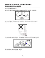 Предварительный просмотр 6 страницы NPK NPH-3500 Instruction Manual