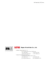 Предварительный просмотр 27 страницы NPM PCD 4511 Manual