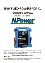 NPower 450W FLEX Owner'S Manual предпросмотр