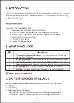 Preview for 4 page of NPower 450W FLEX Owner'S Manual