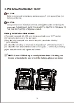 Предварительный просмотр 5 страницы NPower 450W FLEX Owner'S Manual