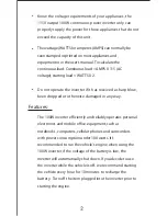 Preview for 3 page of NPower 457100 User Manual