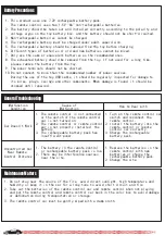 Preview for 4 page of NQD 757-4WD29 Instruction Manual