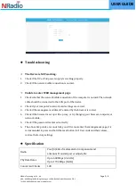 Preview for 5 page of NRADIO N3600 User Manual