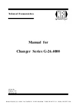 NRI G-26.4000 Series Manual preview