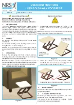 NRS Healthcare FOLDAWAY FOOTREST M99631 User Instructions preview
