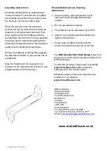 Preview for 2 page of NRS Healthcare M54234 User Instructions