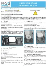 Preview for 1 page of NRS Healthcare MOWBRAY LITE PLUS User Instructions