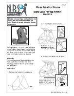 Предварительный просмотр 1 страницы NRS M00122 User Instructions