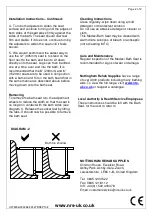 Preview for 2 page of NRS Medeci F24256 User Instructions