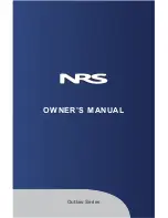 Preview for 1 page of NRS Outlaw Series Owner'S Manual