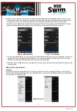 Preview for 6 page of NSD Swim SW-01 User Manual