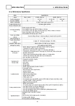 Preview for 25 page of NSD VARICAM VS-5F Series Specifications And Instruction Manual