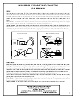 Предварительный просмотр 3 страницы NSGV CYCLONE Series Manual