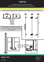 Preview for 2 page of NSH NORDIC Hortus 1830 Installation Manual