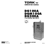 Preview for 1 page of NSi INDUSTRIES TORK DG100A Instruction Manual