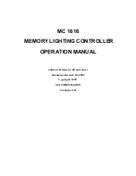 Preview for 3 page of NSI MC 1616 Operation Manual