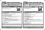 Preview for 2 page of NSI Tork 806D Quick Start Manual