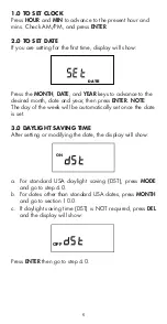 Preview for 6 page of NSI TORK DWZ200B Instruction Manual