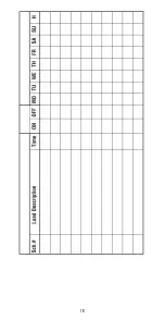 Preview for 20 page of NSI TORK DWZ200B Instruction Manual