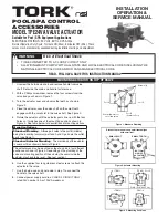 Preview for 1 page of NSI Tork TPE24VA Installation, Operation & Service Manual