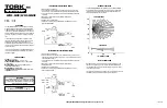 Preview for 5 page of NSI Tork WOS-M2R Installation Instructions Manual