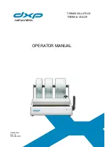 NSK dxp NEWSEAL Operator'S Manual preview