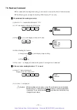 Preview for 77 page of NSK MEGATHRUST ESA-LYB2T15-21 User Manual