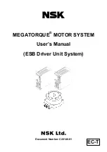 Предварительный просмотр 2 страницы NSK MEGATORQUE M-ESB-YSB2020AB300 User Manual