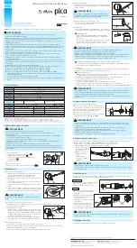 Предварительный просмотр 2 страницы NSK S-Max PICO Operation Manual