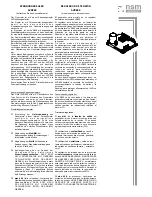 Preview for 9 page of NSM MR 132 Use And Maintenance Manual