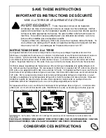 Preview for 5 page of NSS BRONCO 16 Operations Manual And Parts Book