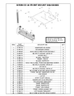 Предварительный просмотр 17 страницы NSS BRONCO 16 Operations Manual And Parts Book